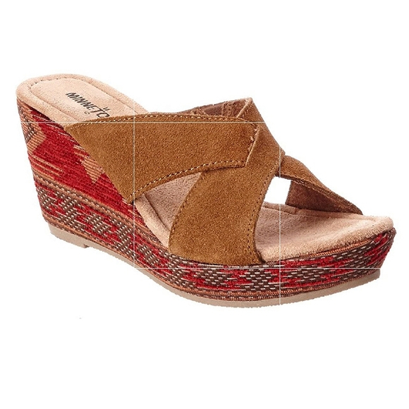 Minnetonka Shoes - Minnetonka Wedge Heels